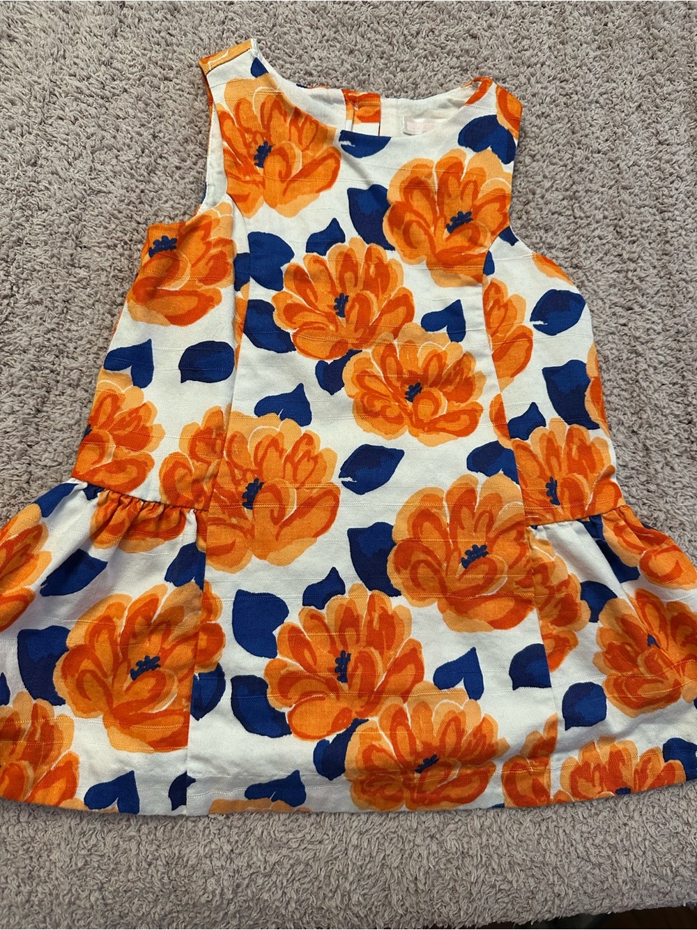 ✨ Janie and Jack Floral Cotton Dress 12-18M 🌼💙 Boutique Style